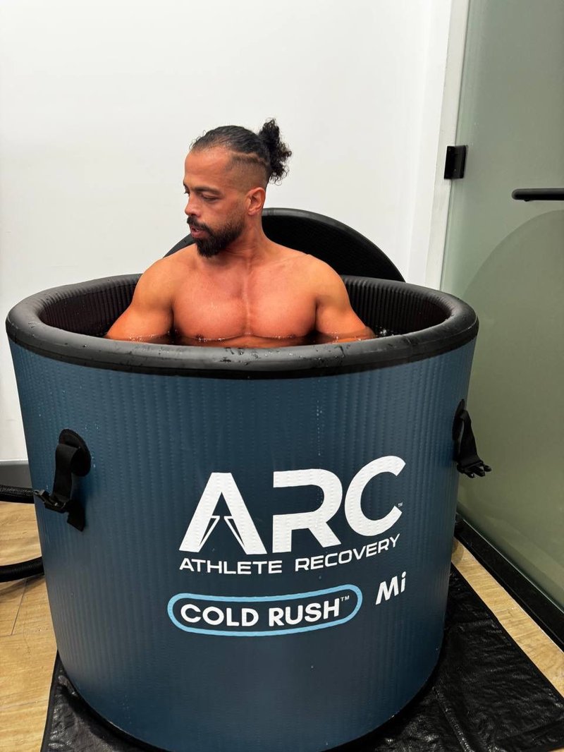 Cold plunge recovery at Bliss Now
